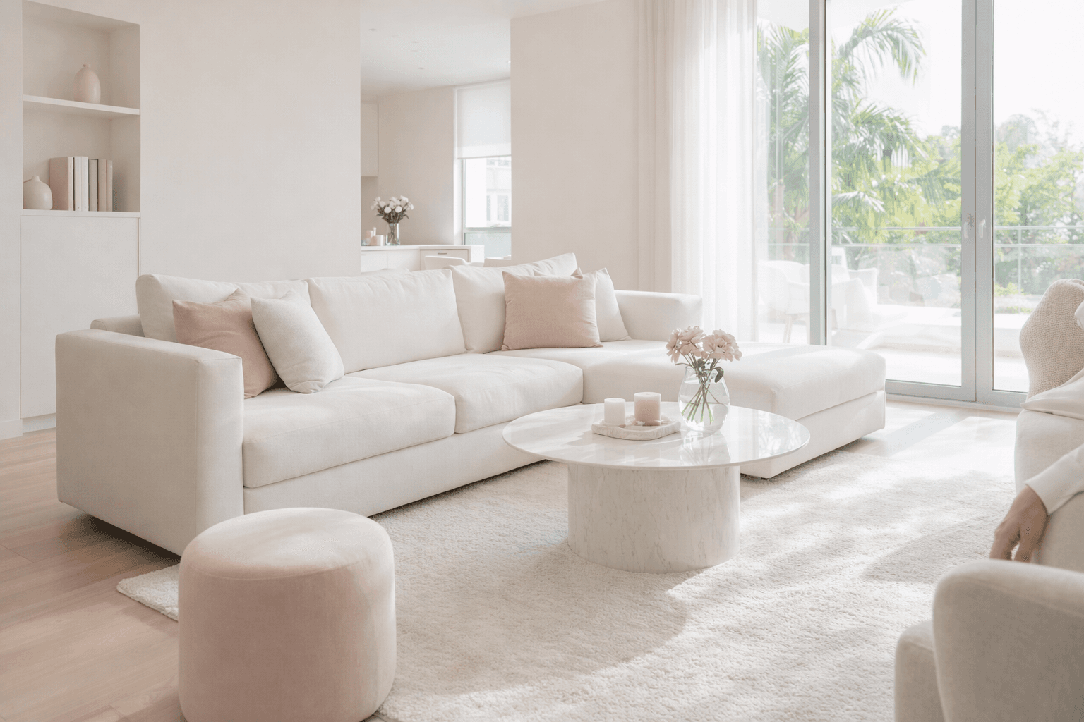 Bright modern living room — Wishine Cleaning